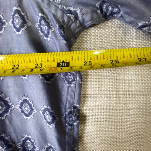 Robert Graham Mens Purple Embroidery Cuff Long Sleeve Cotton Dress Shirt- Sz-XL - Picture 14 of 16